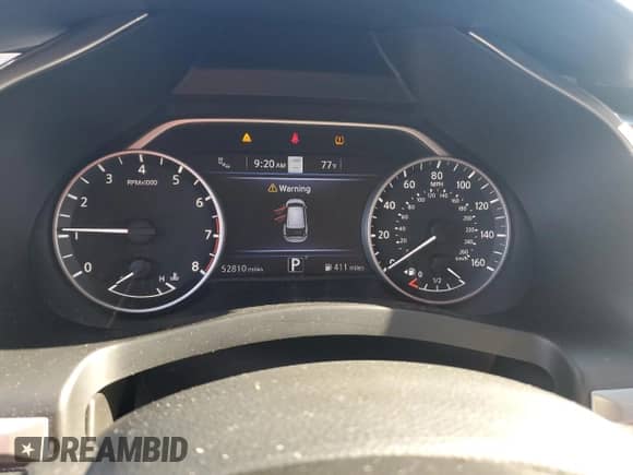 2022 Nissan Murano SL с VIN 5N1AZ2CJ1NC119168, выставлен на аукционе Copart как лот 70189415 с пробегом 52 810 миль миль и На запчасти • Non repairable. История ставок и продаж доступна на DreamBid. Изображение 9.