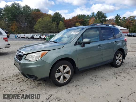 2015 Subaru Forester Premium z VIN JF2SJADCXFH401292, wystawiony jako Copart lot #90339075 z przebiegiem 152 009 mil mil oraz Czysty tytuł • Clean title. Historia ofert i sprzedaży dostępna na DreamBid. Obrazek 1.