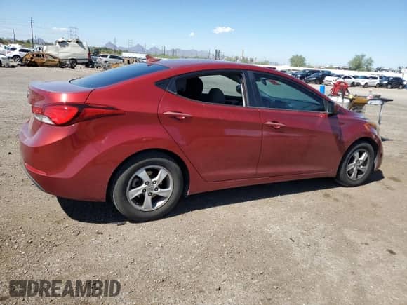 2015 Hyundai Elantra SE z VIN 5NPDH4AEXFH556453, wystawiony jako Copart lot #84780325 z przebiegiem 186 981 mil mil oraz Szkoda całkowita • Salvage title. Historia ofert i sprzedaży dostępna na DreamBid. Obrazek 3.