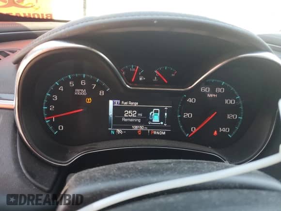 2018 Chevrolet Impala LT z VIN 2G1105S3XJ9123801, wystawiony jako Copart lot #84521405 z przebiegiem 106 150 mil mil oraz Szkoda całkowita • Salvage title. Historia ofert i sprzedaży dostępna na DreamBid. Obrazek 9.