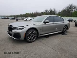 2022 BMW 7 Series 750i xDrive с VIN WBA7U2C09NCH79303, выставлен на аукционе Copart как лот 58514325 с пробегом 69 692 миль миль и Списание • Salvage title. История ставок и продаж доступна на DreamBid. Изображение 1.