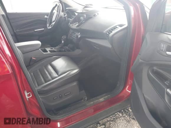 2017 Ford Escape Titanium with VIN 1FMCU9JD9HUE63259, listed as a IAAI auction lot 43370536 with 105,632 mi miles and . Bid and sale history available at DreamBid. Image 5.
