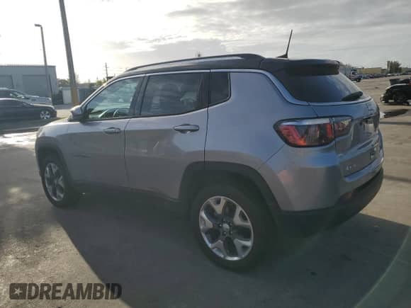 2020 Jeep Compass Limited z VIN 3C4NJDCB5LT137966, wystawiony jako Copart lot #84068285 z przebiegiem 58 183 mil mil oraz Szkoda całkowita • Salvage title. Historia ofert i sprzedaży dostępna na DreamBid. Obrazek 2.