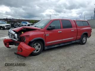 2008 Dodge RAM with VIN 3D7ML39AX8G236755, listed as a Copart auction lot 55570435 with 238,168 mi miles and Salvage title. Bid and sale history available at DreamBid. Image 1.