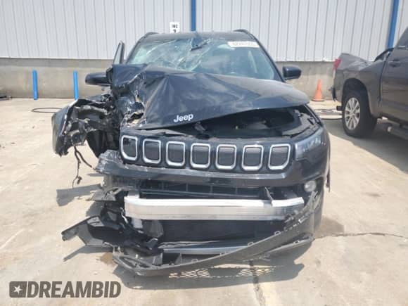 2022 Jeep Compass (RED) Edition with VIN 3C4NJDCB6NT100881, listed as a Copart auction lot 62241555 with 103,349 mi miles and Salvage title. Bid and sale history available at DreamBid. Image 5.