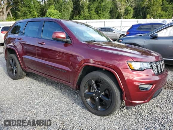 2017 Jeep Grand Cherokee Altitude z VIN 1C4RJEAG6HC756858, wystawiony jako Copart lot #80956635 z przebiegiem 128 079 mil mil oraz Szkoda całkowita • Salvage title. Historia ofert i sprzedaży dostępna na DreamBid. Obrazek 4.