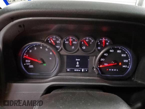 2023 Chevrolet Silverado 1500 Custom with VIN 1GCRABEK9PZ288066, listed as a Copart auction lot 68194265 with 93,133 mi miles and Clean title. Bid and sale history available at DreamBid. Image 9.