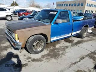 1989 Chevrolet S-10 z VIN 1GCCS14Z1K8177523, wystawiony jako Copart lot #47226465 z przebiegiem 224 864 mil mil oraz Szkoda całkowita • Salvage title. Historia ofert i sprzedaży dostępna na DreamBid. Obrazek 1.