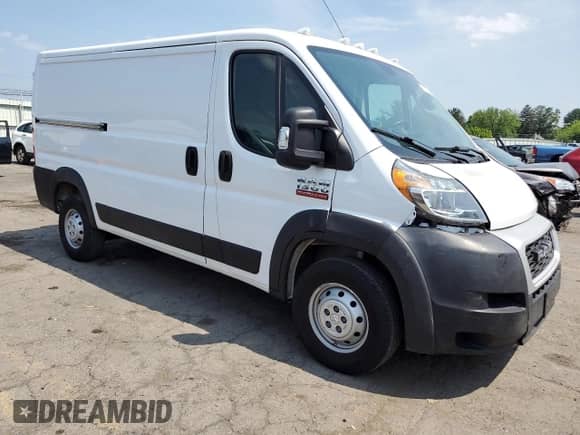 2019 Ram ProMaster Cargo z VIN 3C6TRVAG7KE532875, wystawiony jako Copart lot #61035335 z przebiegiem 71 065 mil mil oraz Szkoda całkowita • Salvage title. Historia ofert i sprzedaży dostępna na DreamBid. Obrazek 4.