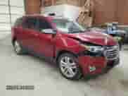 2018 Chevrolet Equinox Premier with VIN 3GNAXMEV8JS529905, listed as a Copart auction lot 64508065 with 91,852 mi miles and Salvage title. Bid and sale history available at DreamBid. Image 4.