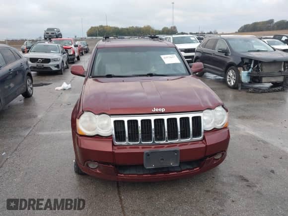 2008 Jeep Grand Cherokee Limited с VIN 1J8HR582X8C210233, выставлен на аукционе IAAI как лот 43575617 с пробегом 127 263 миль миль и . История ставок и продаж доступна на DreamBid. Изображение 6.