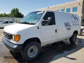 2007 Ford Econoline Cargo Commercial с VIN 1FTNE24L17DB45932, выставлен на аукционе Copart как лот 61585365 с пробегом 350 153 миль миль и Чистый • Clean title. История ставок и продаж доступна на DreamBid. Изображение 1.