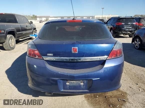 2008 Saturn Astra XR with VIN W08AT271585114461, listed as a Copart auction lot 74052524 with 193,617 mi miles and Salvage title. Bid and sale history available at DreamBid. Image 6.