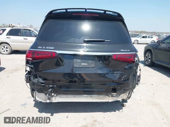 2022 Mercedes-Benz GLS 450 with VIN 4JGFF5KE7NA687540, listed as a IAAI auction lot 41877652 with 31,903 mi miles and . Bid and sale history available at DreamBid. Image 16.