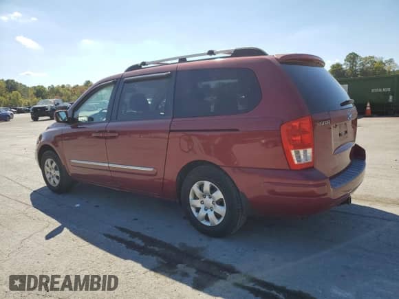 2008 Hyundai Entourage GLS с VIN KNDMC233586044725, выставлен на аукционе Copart как лот 80720585 с пробегом 112 875 миль миль и Списание • Salvage title. История ставок и продаж доступна на DreamBid. Изображение 2.