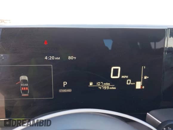 2025 Nissan Kicks S with VIN 3N8AP6BA9SL342579, listed as a IAAI auction lot 42003271 with 4,799 mi miles and . Bid and sale history available at DreamBid. Image 7.