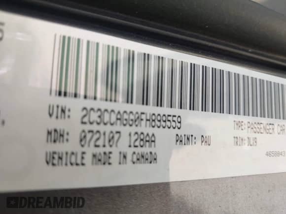 2015 Chrysler 300 S с VIN 2C3CCAGG0FH899559, выставлен на аукционе IAAI как лот 43186639 с пробегом 156 760 миль миль и . История ставок и продаж доступна на DreamBid. Изображение 9.