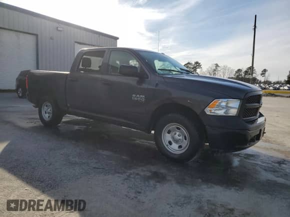 2021 Ram 1500 Tradesman z VIN 3C6RR7KG5MG664013, wystawiony jako Copart lot #41871865 z przebiegiem Nie podano mil oraz Nie do naprawy • Non repairable. Historia ofert i sprzedaży dostępna na DreamBid. Obrazek 4.