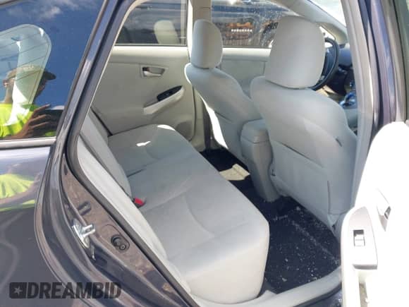 2012 Toyota Prius Four with VIN JTDKN3DU3C1515355, listed as a IAAI auction lot 43261076 with Not provided miles and . Bid and sale history available at DreamBid. Image 8.