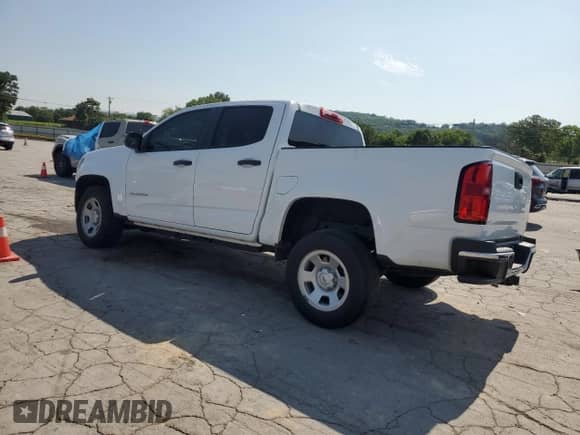 2021 Chevrolet Colorado 2WD Work Truck z VIN 1GCGSBEAXM1287191, wystawiony jako Copart lot #63429265 z przebiegiem 50 645 mil mil oraz Szkoda całkowita • Salvage title. Historia ofert i sprzedaży dostępna na DreamBid. Obrazek 2.