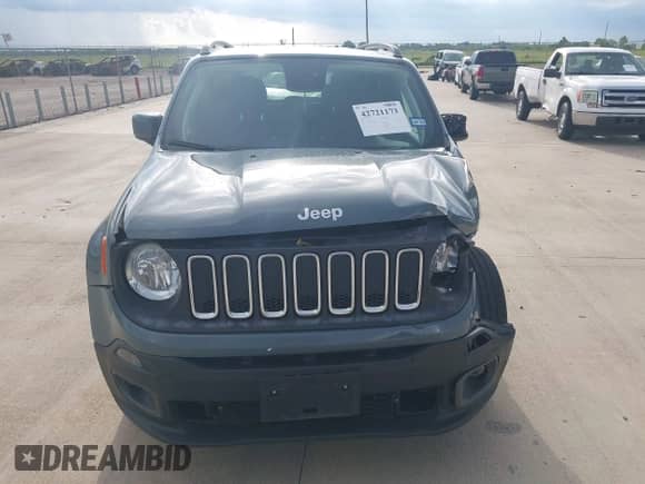 2018 Jeep Renegade Latitude with VIN ZACCJABB3JPH60336, listed as a IAAI auction lot 42721173 with 116,857 mi miles and . Bid and sale history available at DreamBid. Image 12.