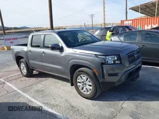 2023 Nissan Frontier SV with VIN 1N6ED1EJXPN659912, listed as a IAAI auction lot 41393027 with 20,745 mi miles and . Bid and sale history available at DreamBid. Image 1.