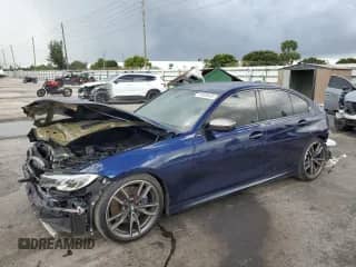 2020 BMW 3 Series M340i xDrive с VIN WBA5U9C09LFH72637, выставлен на аукционе Copart как лот 81608435 с пробегом 48 144 миль миль и Списание • Salvage title. История ставок и продаж доступна на DreamBid. Изображение 1.