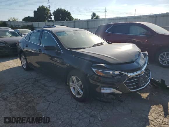 2023 Chevrolet Malibu LS with VIN 1G1ZB5ST3PF118131, listed as a Copart auction lot 80371045 with 28,808 mi miles and Salvage title. Bid and sale history available at DreamBid. Image 4.