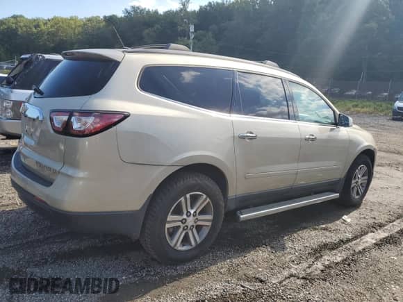 2015 Chevrolet Traverse LT с VIN 1GNKRHKDXFJ221144, выставлен на аукционе Copart как лот 81505445 с пробегом 67 643 миль миль и Списание • Salvage title. История ставок и продаж доступна на DreamBid. Изображение 3.