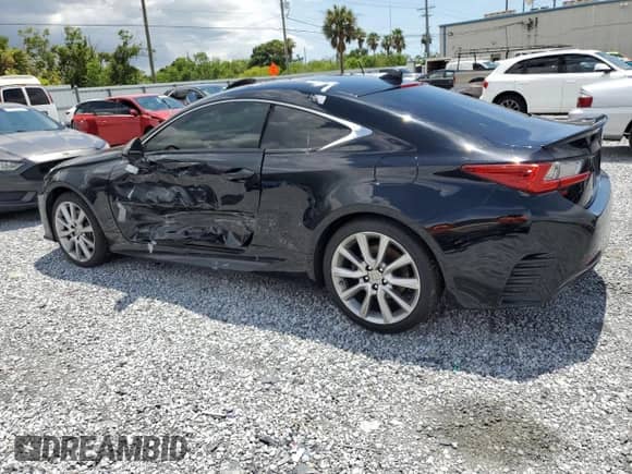 2016 Lexus RC 300 F Sport z VIN JTHSM5BC2G5002152, wystawiony jako Copart lot #62903985 z przebiegiem 142 400 mil mil oraz Szkoda całkowita • Salvage title. Historia ofert i sprzedaży dostępna na DreamBid. Obrazek 2.