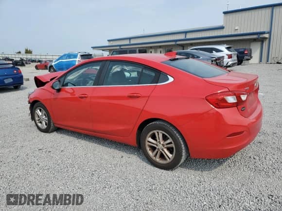 2017 Chevrolet Cruze LT z VIN 1G1BE5SM8H7148299, wystawiony jako Copart lot #71636105 z przebiegiem 110 604 mil mil oraz Szkoda całkowita • Salvage title. Historia ofert i sprzedaży dostępna na DreamBid. Obrazek 2.