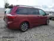 2019 Toyota Sienna LE with VIN 5TDJZ3DC8KS215223, listed as a Copart auction lot 62578075 with 125,929 mi miles and Clean title. Bid and sale history available at DreamBid. Image 3.