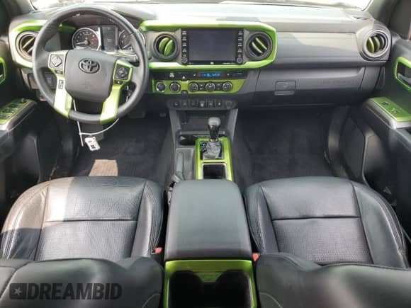 2021 Toyota Tacoma Limited with VIN 3TMGZ5AN3MM444231, listed as a Copart auction lot 59712815 with 53,549 mi miles and Salvage title. Bid and sale history available at DreamBid. Image 8.