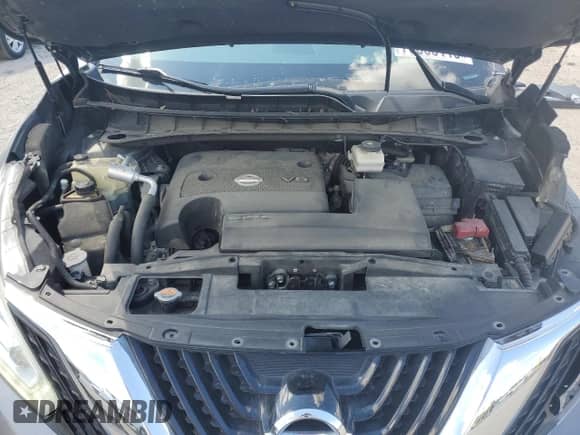 2015 Nissan Murano Platinum with VIN 5N1AZ2MH2FN286379, listed as a Copart auction lot 70366115 with 97,152 mi miles and Salvage title. Bid and sale history available at DreamBid. Image 12.
