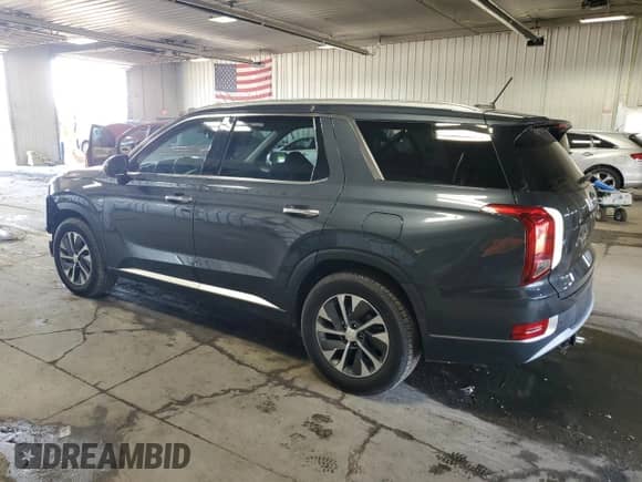 2020 Hyundai Palisade SEL with VIN KM8R2DHE7LU044045, listed as a Copart auction lot 69073175 with 97,786 mi miles and Salvage title. Bid and sale history available at DreamBid. Image 2.