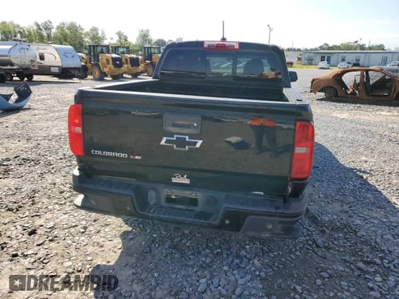 2019 Chevrolet Colorado 2WD Z71 with VIN 1GCGSDEN8K1308762, listed as a Copart auction lot 52702275 with 67,126 mi miles and Salvage title. Bid and sale history available at DreamBid. Image 6.