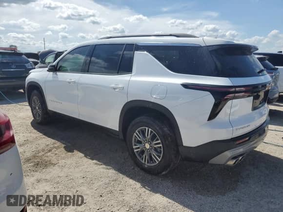 2024 Chevrolet Traverse FWD LT с VIN 1GNERGKS8RJ182726, выставлен на аукционе Copart как лот 74600094 с пробегом Не указан миль и На запчасти • Non repairable. История ставок и продаж доступна на DreamBid. Изображение 2.