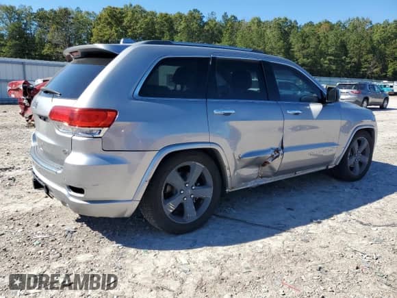 2015 Jeep Grand Cherokee Overland с VIN 1C4RJFCG8FC647933, выставлен на аукционе Copart как лот 87030435 с пробегом 170 696 миль миль и Чистый • Clean title. История ставок и продаж доступна на DreamBid. Изображение 3.