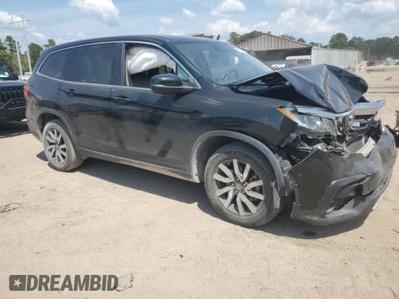 2019 Honda Pilot EX-L z VIN 5FNYF6H55KB021161, wystawiony jako Copart lot #71918495 z przebiegiem 141 714 mil mil oraz Szkoda całkowita • Salvage title. Historia ofert i sprzedaży dostępna na DreamBid. Obrazek 4.