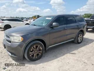 2013 Dodge Durango SXT with VIN 1C4RDHAG0DC692626, listed as a Copart auction lot 70991825 with 214,031 mi miles and Salvage title. Bid and sale history available at DreamBid. Image 1.