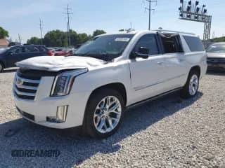 2017 Cadillac Escalade ESV Premium Luxury с VIN 1GYS4JKJ9HR172649, выставлен на аукционе Copart как лот 65895145 с пробегом Не указан миль и Списание • Salvage title. История ставок и продаж доступна на DreamBid. Изображение 1.