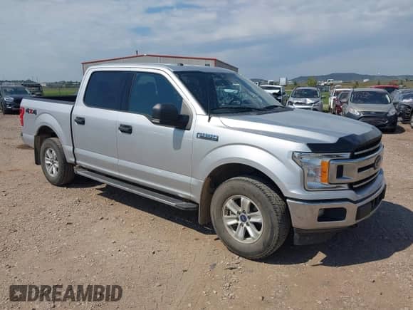 2018 Ford F-150 XL с VIN 1FTEW1EG1JKD38819, выставлен на аукционе IAAI как лот 43050750 с пробегом 152 842 миль миль и . История ставок и продаж доступна на DreamBid. Изображение 1.