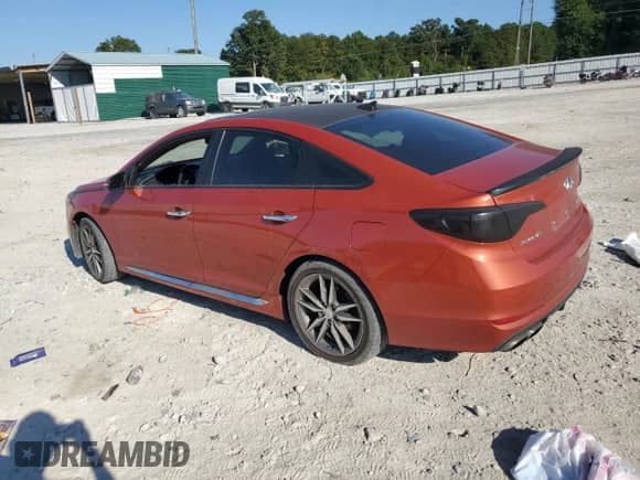 2015 Hyundai Sonata Sport с VIN 5NPE34AB0FH243288, выставлен на аукционе Copart как лот 80220015 с пробегом 116 132 миль миль и Списание • Salvage title. История ставок и продаж доступна на DreamBid. Изображение 2.