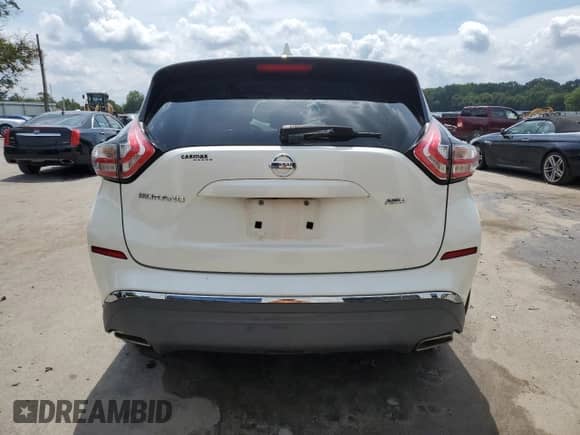 2017 Nissan Murano S with VIN 5N1AZ2MH5HN192404, listed as a Copart auction lot 68276275 with 82,257 mi miles and Salvage title. Bid and sale history available at DreamBid. Image 6.