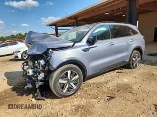2022 Kia Sorento EX with VIN 5XYRH4LF1NG109270, listed as a Copart auction lot 80165765 with 61,748 mi miles and Salvage title. Bid and sale history available at DreamBid. Image 1.