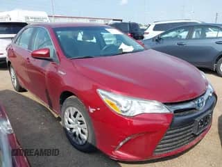 2016 Toyota Camry LE z VIN 4T1BD1FK1GU184360, wystawiony jako IAAI lot #42093652 z przebiegiem Nie podano mil oraz . Historia ofert i sprzedaży dostępna na DreamBid. Obrazek 1.