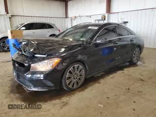 2018 Mercedes-Benz CLA 250 with VIN WDDSJ4GB2JN644839, listed as a Copart auction lot 84068095 with 68,093 mi miles and Salvage title. Bid and sale history available at DreamBid. Image 1.