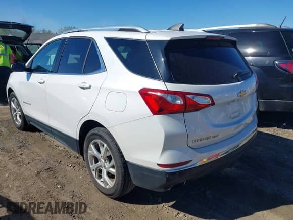 2019 Chevrolet Equinox LT with VIN 2GNAXLEX9K6175291, listed as a IAAI auction lot 43335575 with 77,340 mi miles and . Bid and sale history available at DreamBid. Image 3.