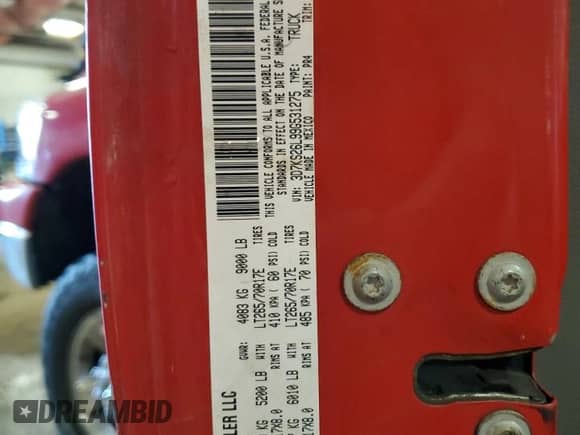 2009 Dodge RAM with VIN 3D7KS26L99G531275, listed as a Copart auction lot 42987685 with 133,930 mi miles and Clean title. Bid and sale history available at DreamBid. Image 13.