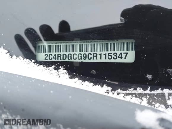 2012 Dodge Grand Caravan SXT with VIN 2C4RDGCG9CR115347, listed as a IAAI auction lot 41217698 with 119,232 mi miles and . Bid and sale history available at DreamBid. Image 9.